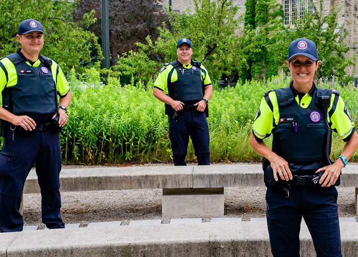3 campus police officers ready to serve